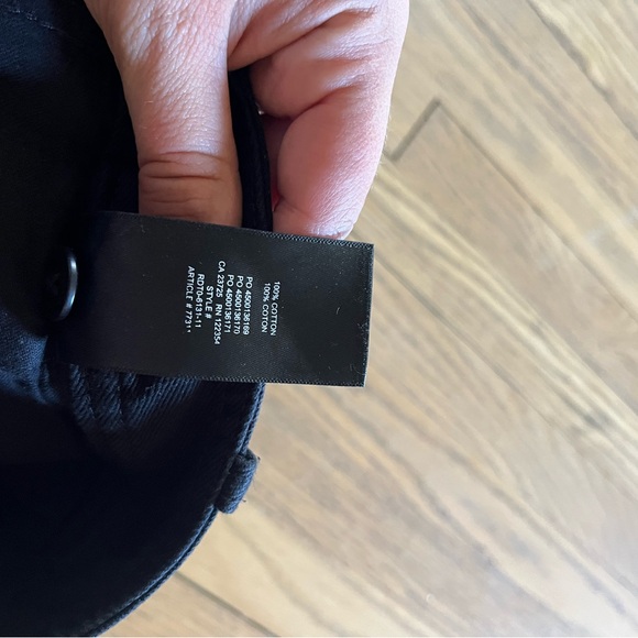 Black Babaton pleated pants size 8 - Picture 5 of 5